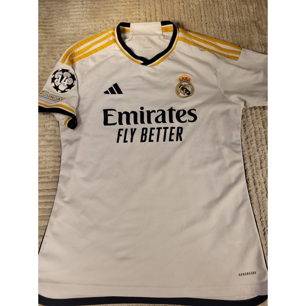 Adidas Bellingham Real Madrid Soccer Shirt Jersey futbol Men Medium Adult Spain - Picture 7 of 10